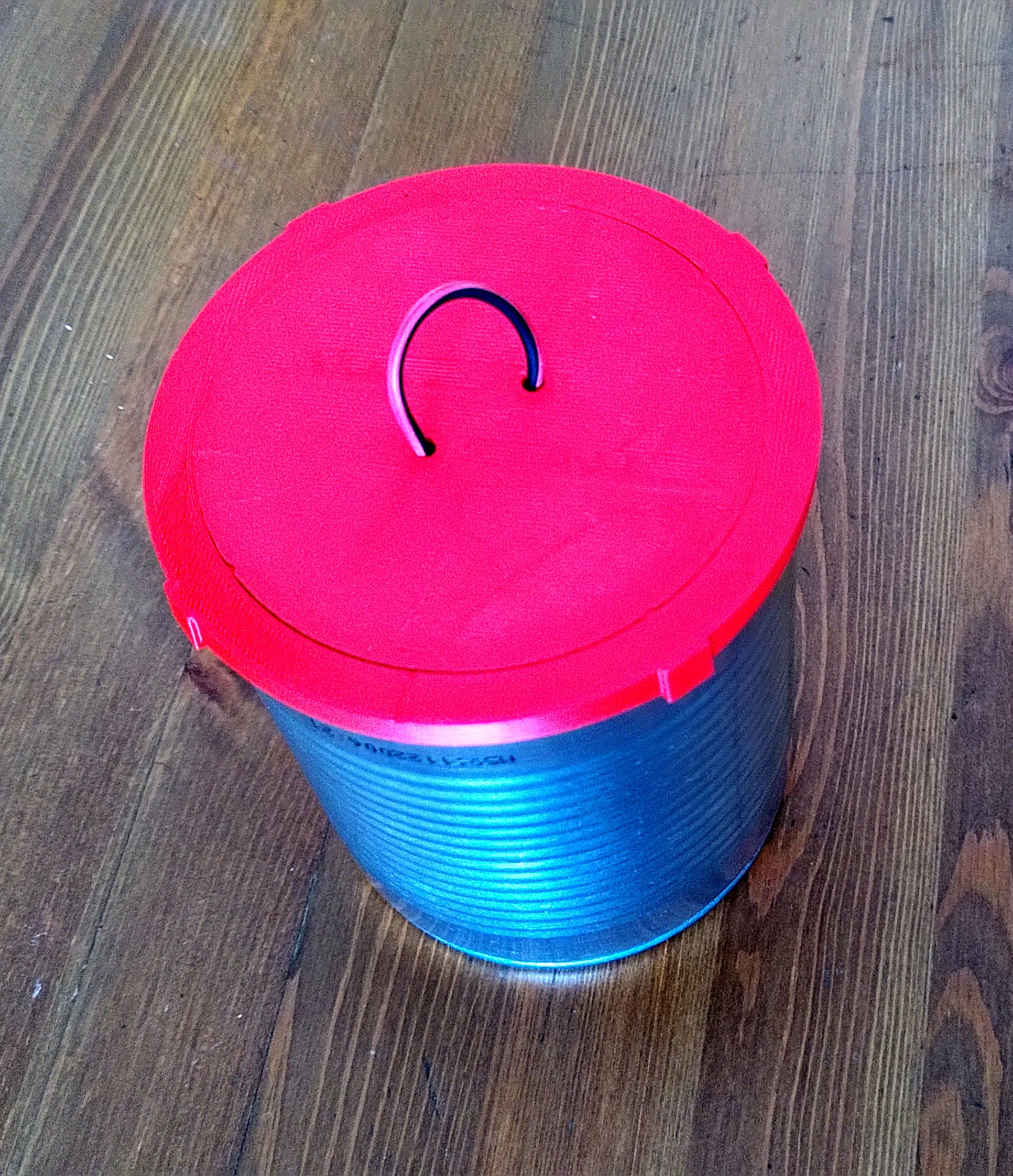 Tapa abatible, vista 1